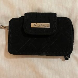Vera Bradley wallet black EUC